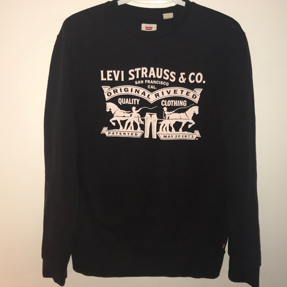 Men’s Levi Strauss crew neck sweater